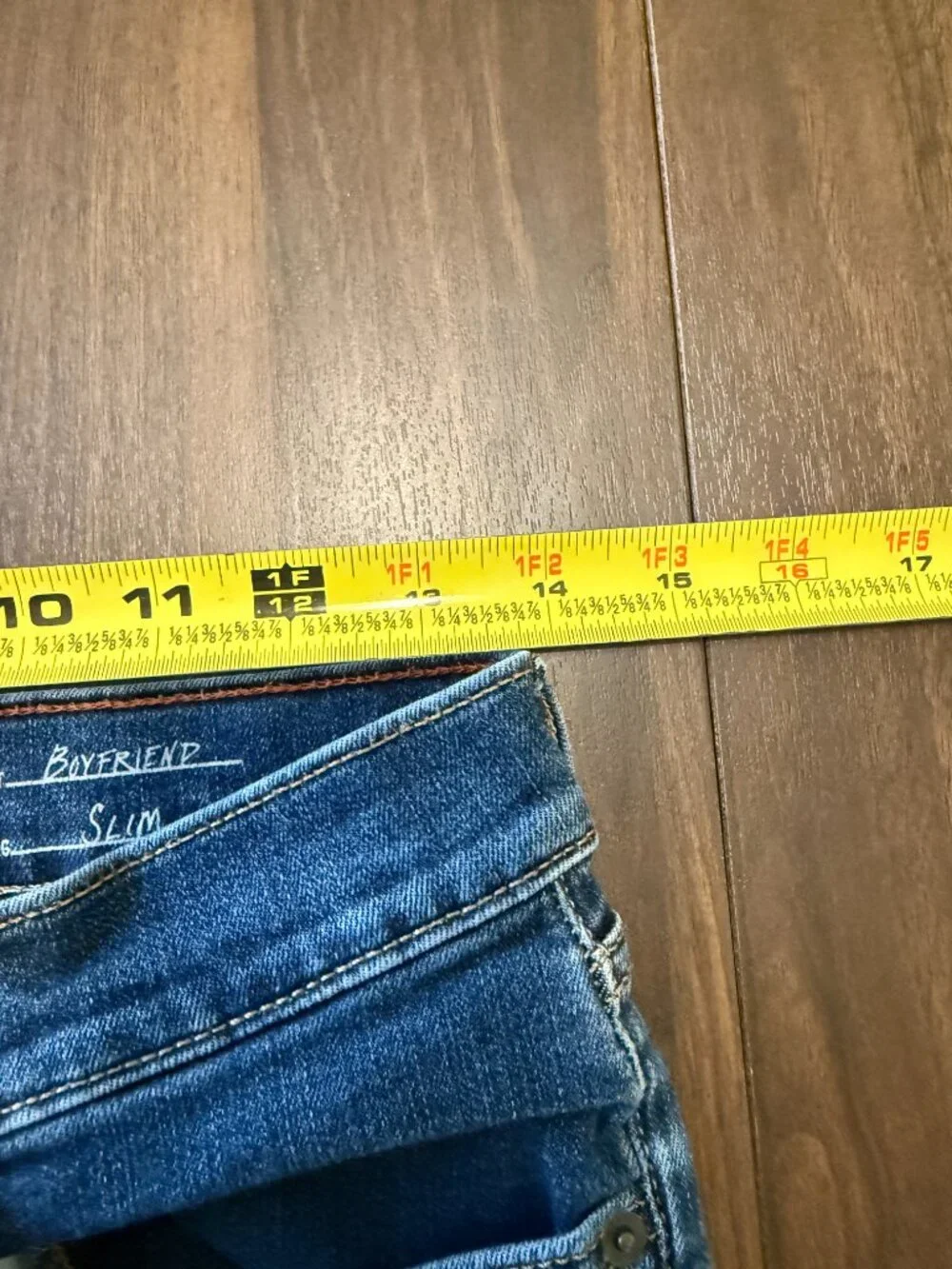 Eddie Bauer Women's Boyfriend Slim 6 - Picture 9 of 14